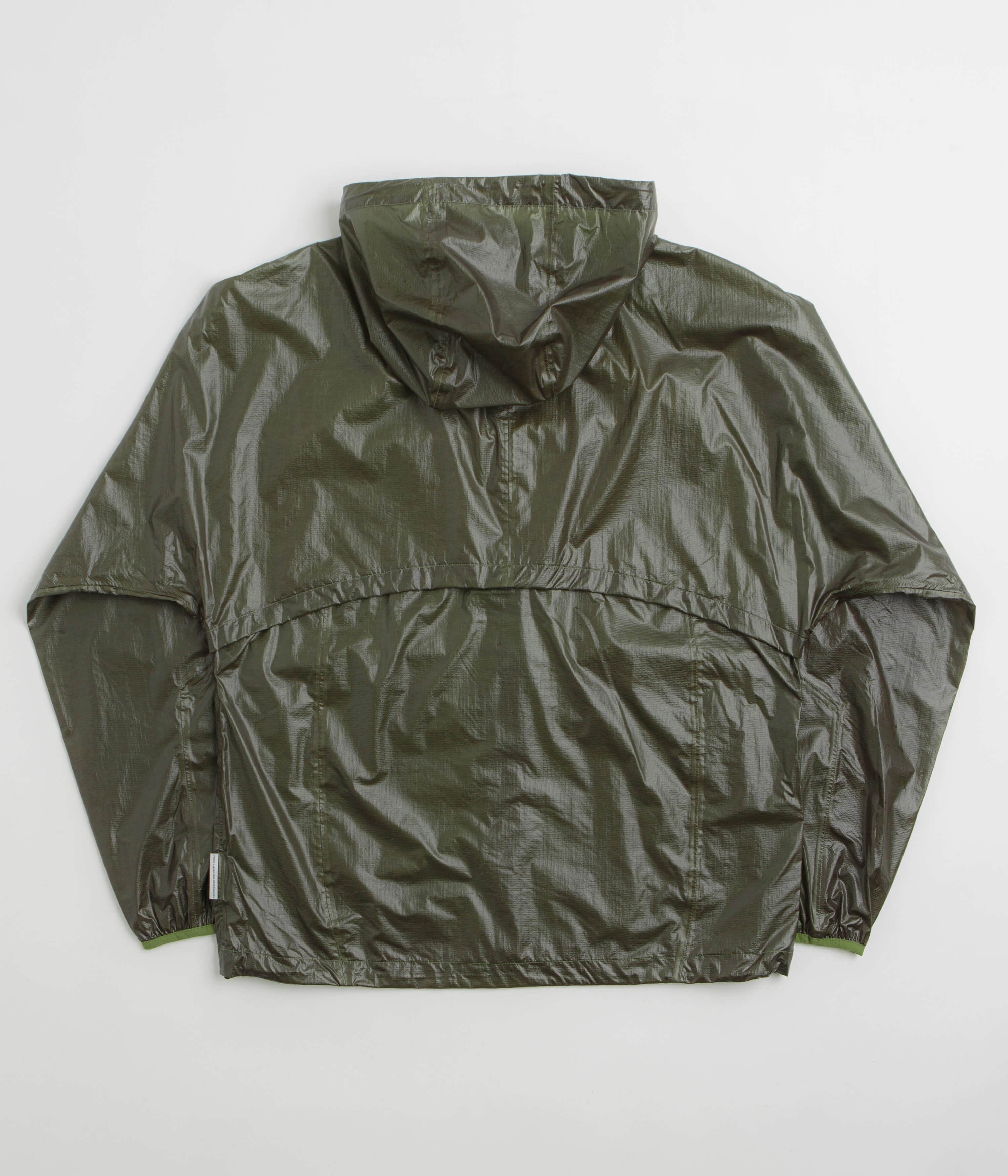 Purple Mountain Observatory Heatreactive Breeze Jacket - Khaki / Lime Mascara