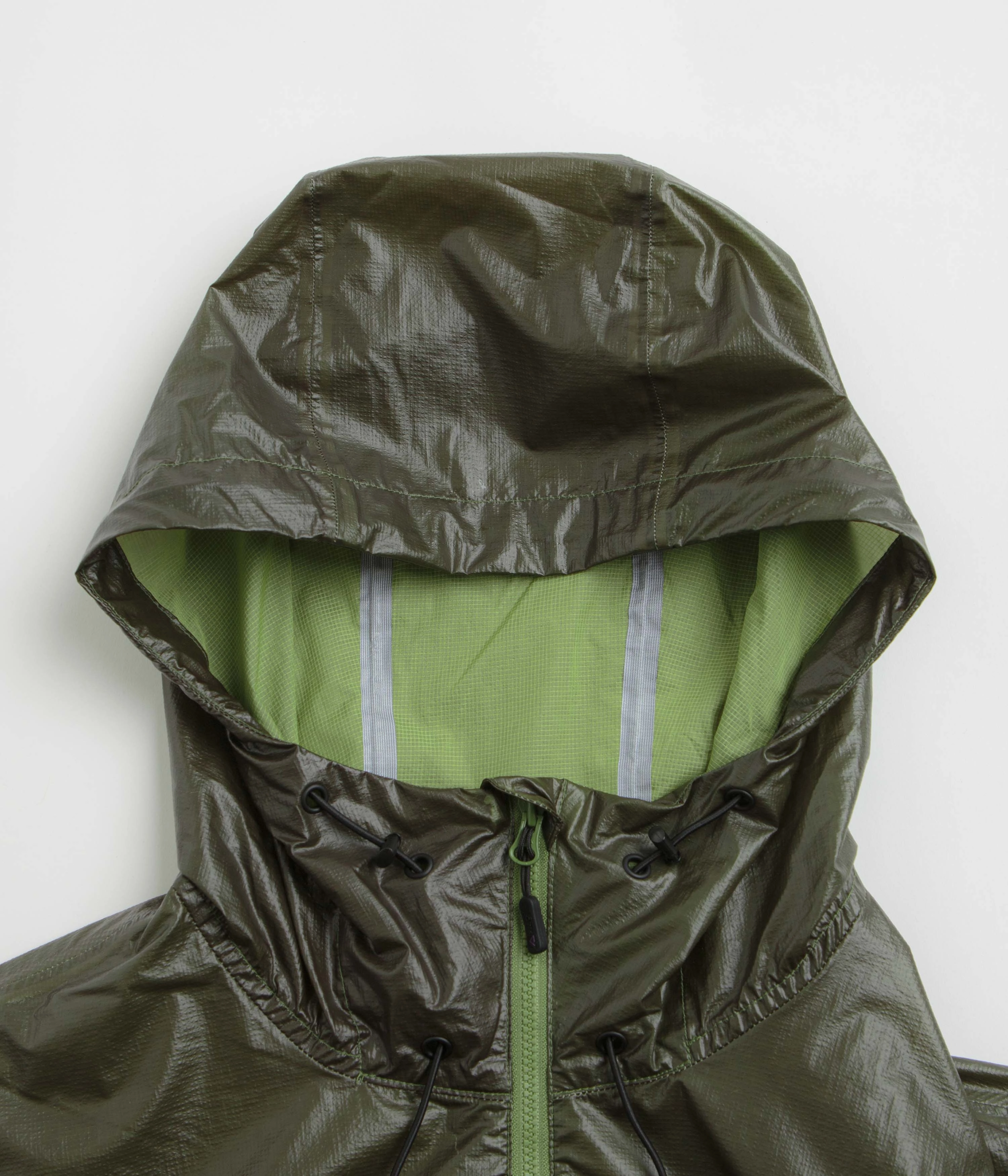 Halloween Purple Mountain Observatory Heatreactive Breeze Jacket - Khaki / Lime