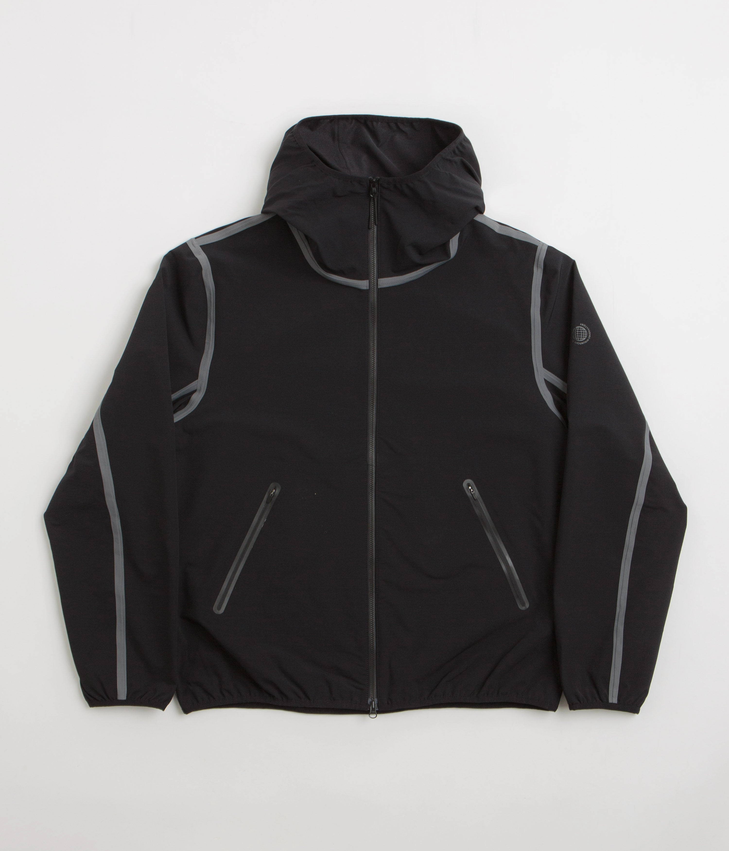 festival Purple Mountain Observatory Soft Shell Balaclava Jacket - Black
