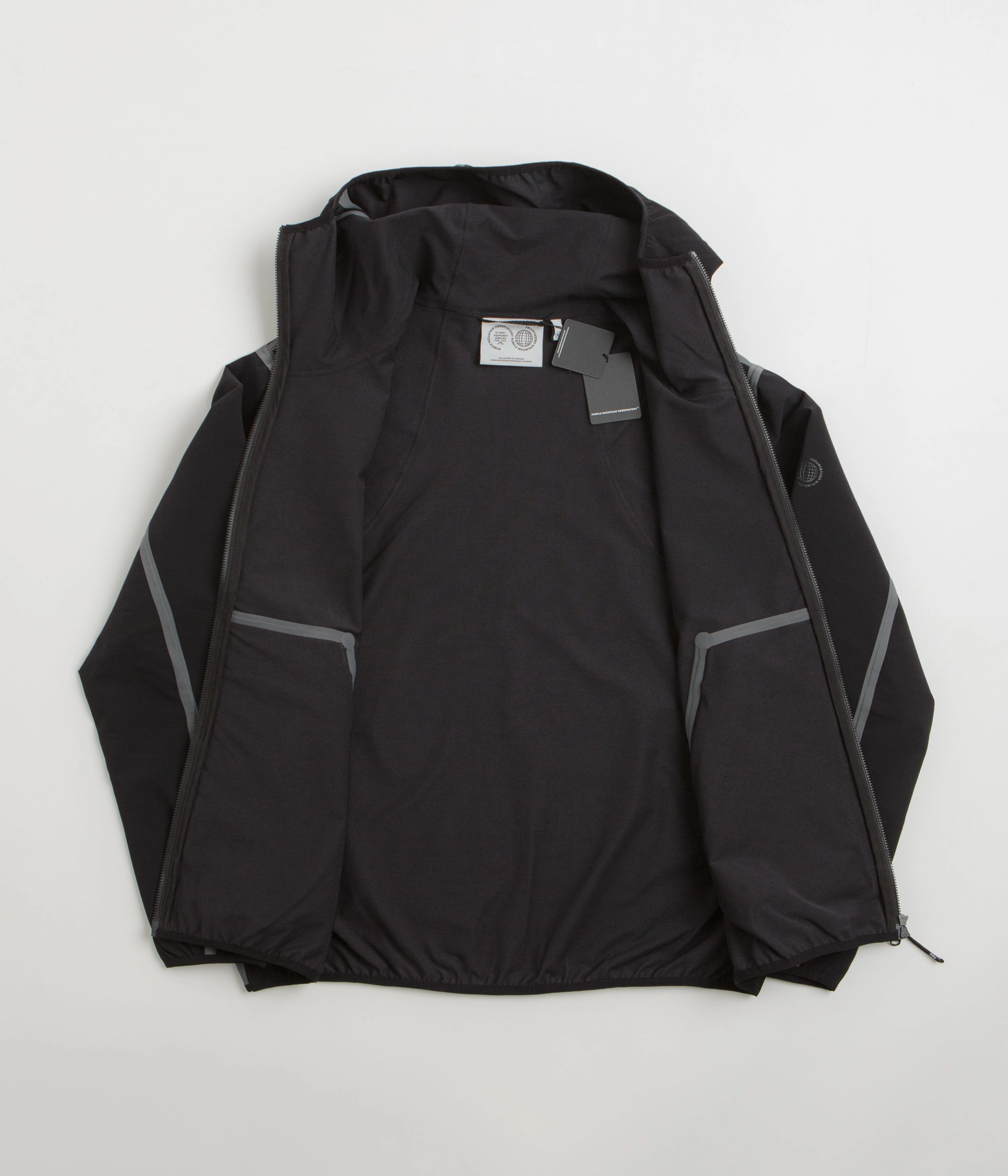 Calendar Purple Mountain Observatory Soft Shell Balaclava Jacket - Black