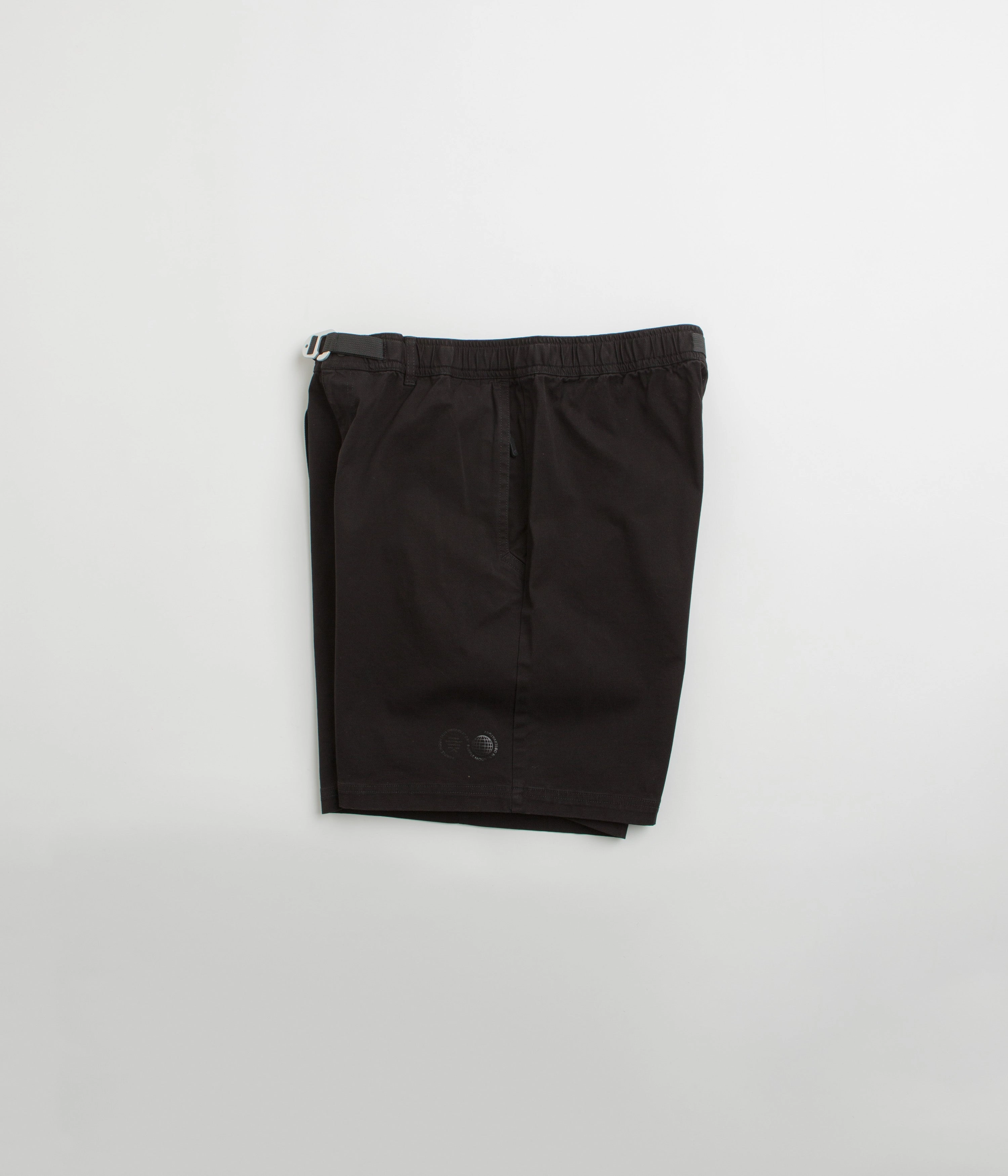 Purple Mountain Observatory Trek Shorts - Black Cargo Pockets Functional Design
