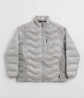 Purple Mountain Observatory Waves Light Puffer Jacket - Grey Sophisticated winter season