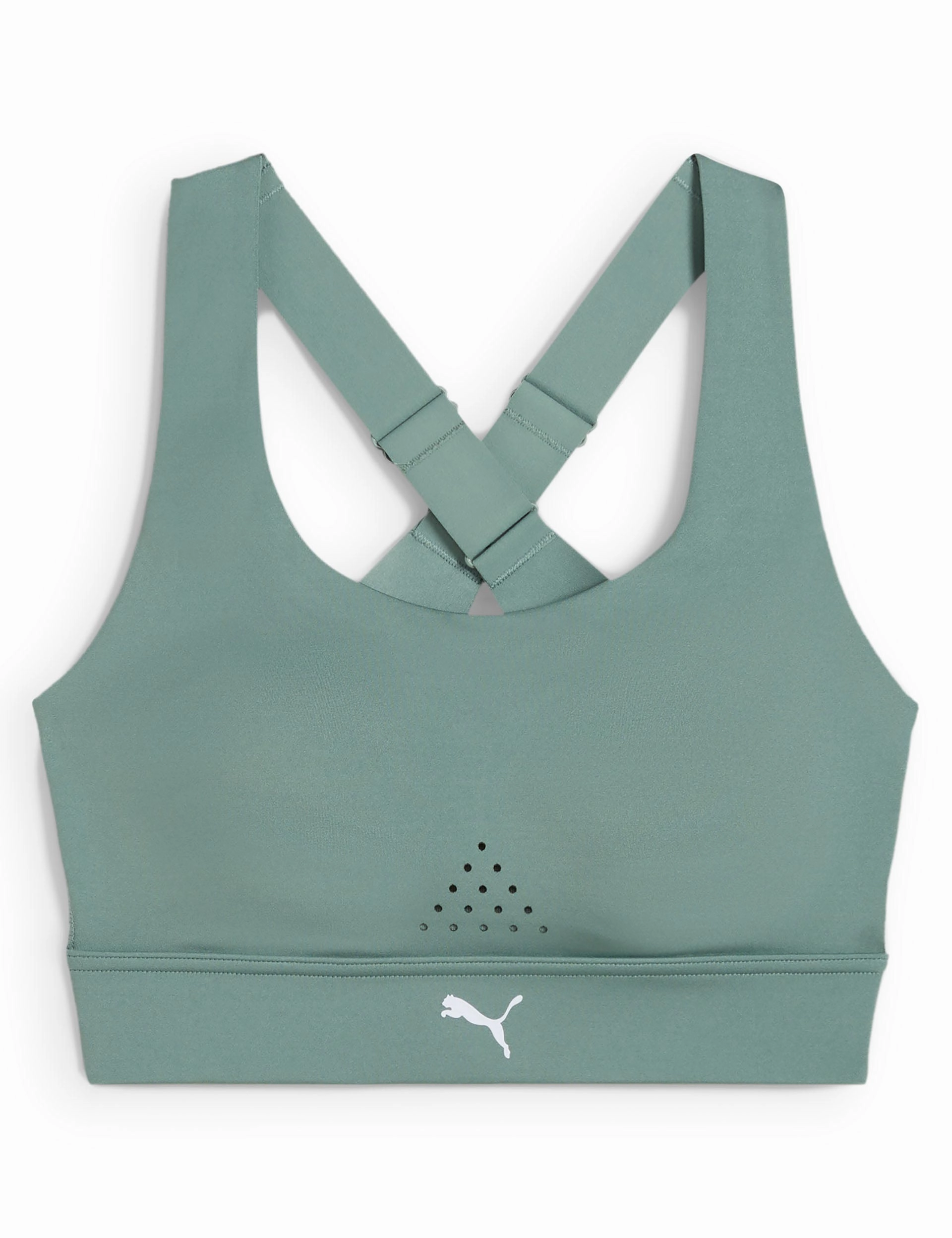fitness enthusiasts PWRbreathe Run Bra - Green Moon