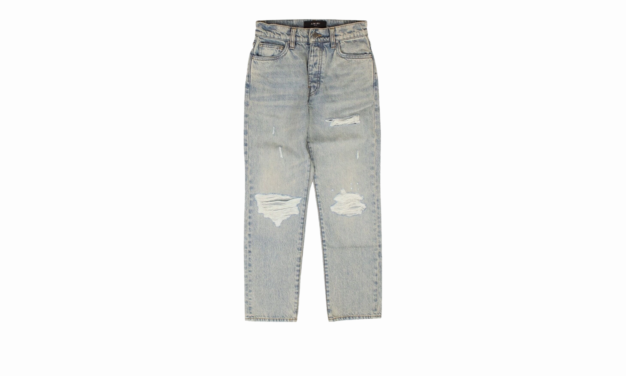 Cropped Straight Thrasher Jeans "Blue" Fashion Lover Outdoor Enthusiast