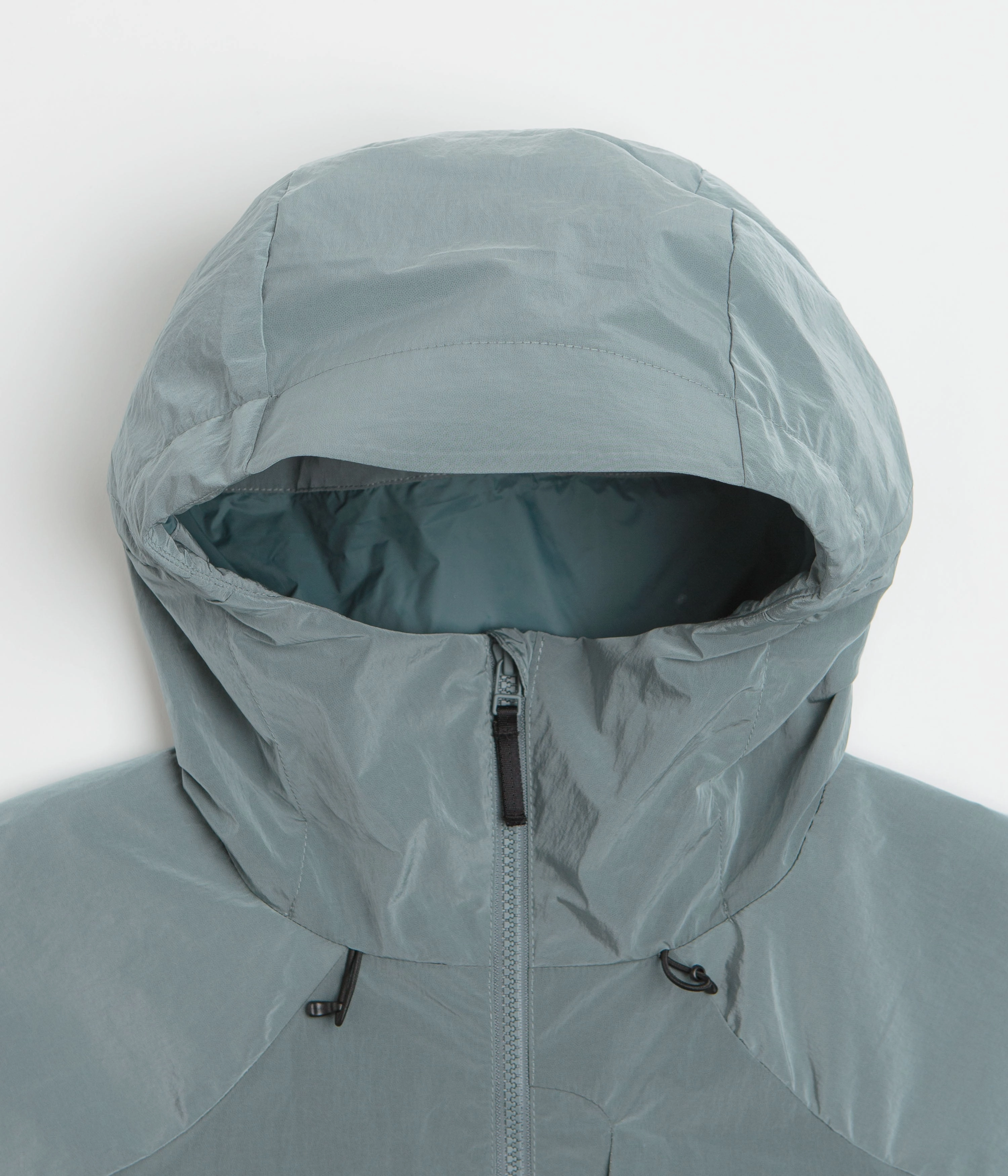 Dime Taffeta Windbreaker Full Zip Jacket - Frost Neutral