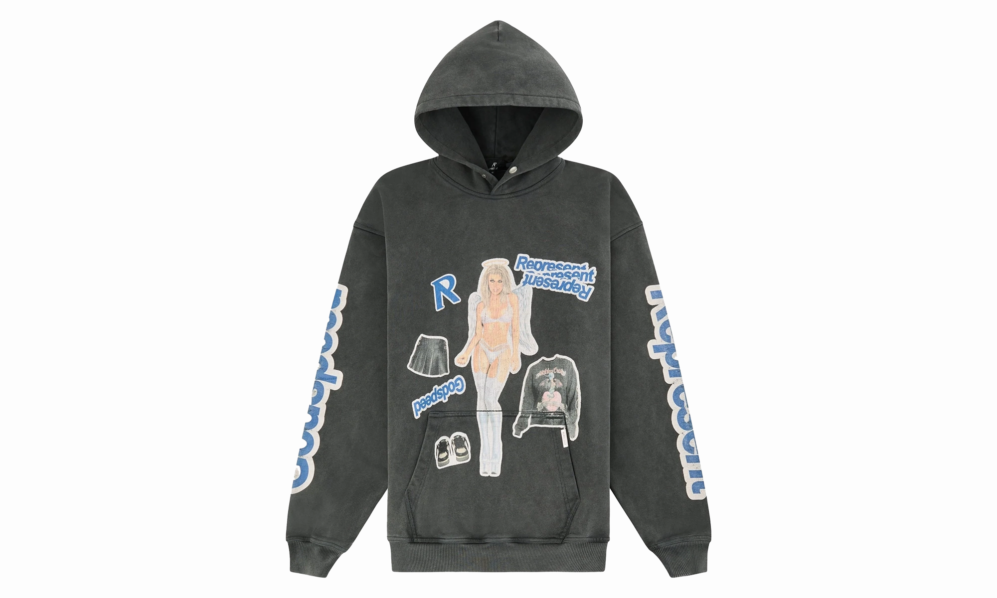 Question your Innocence Hoodie "Black"