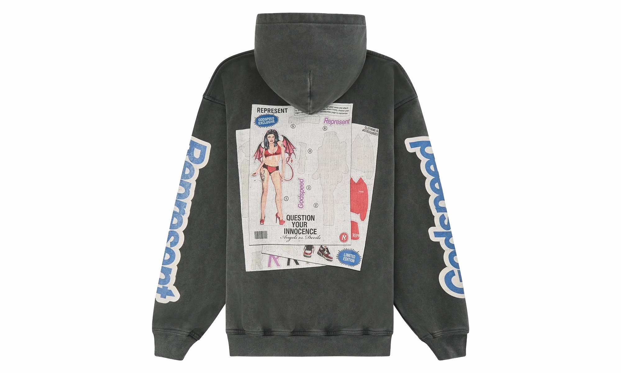 Question your Innocence Hoodie "Black"