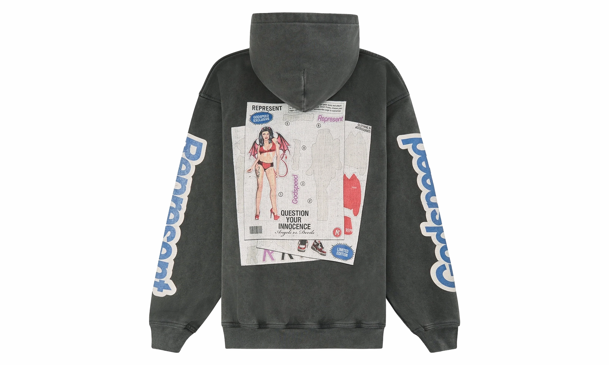 Question your Innocence Hoodie "Black"