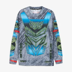Moto Armor Long Sleeve Tee x A$AP Rocky embroidered hem Printed