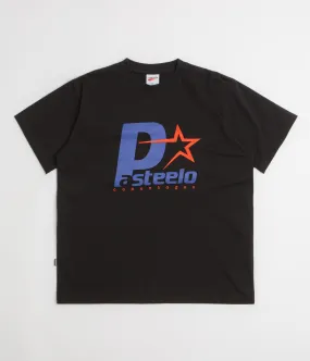 Pasteelo P Steelo T-Shirt - Black Snag Resistant Weave