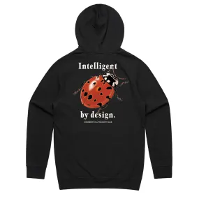 cafeteria look South American style Strawberry Hill Philosophy Club Intelligent By Design Hoodie - Black