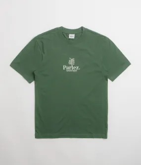 Parlez Nurture T-Shirt - Kelp Green hostel event countryside
