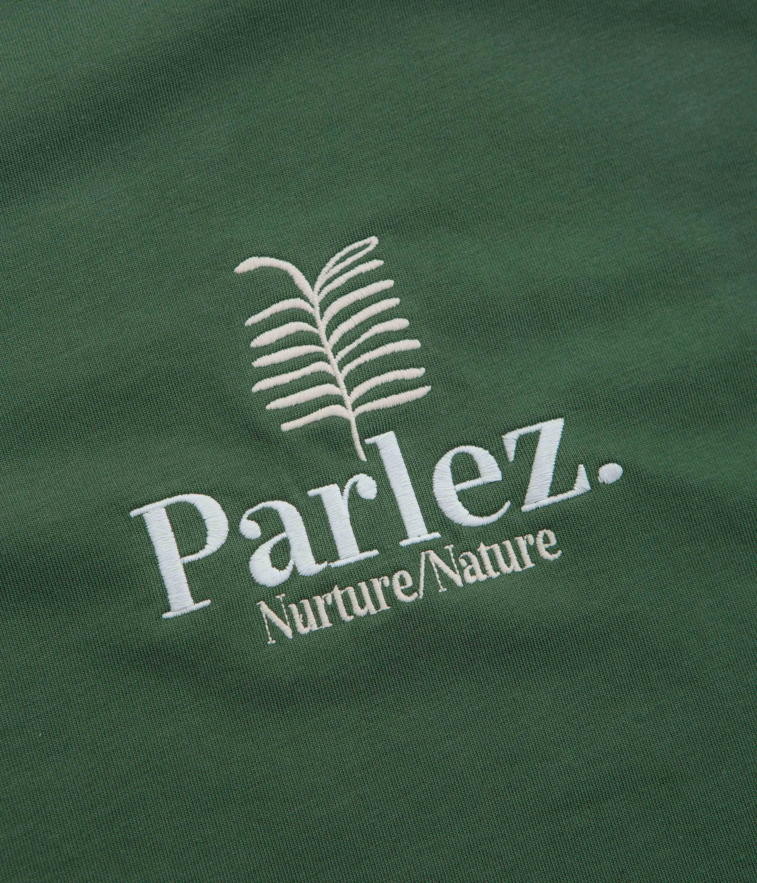 fashionability Parlez Nurture T-Shirt - Kelp Green
