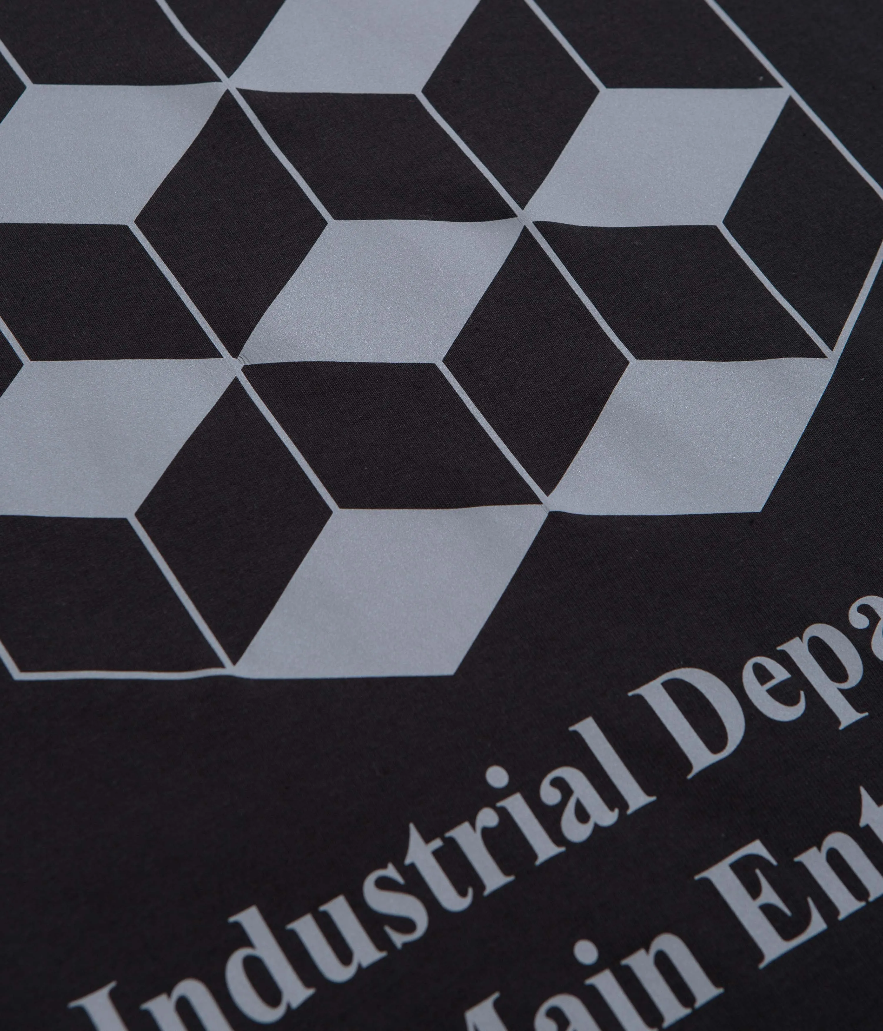 grommet museum venue The Trilogy Tapes Industrial Department T-Shirt - Black