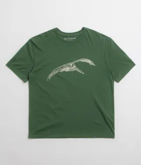 Cruise Fitness workout Mollusk Pelican T-Shirt - Rover Green
