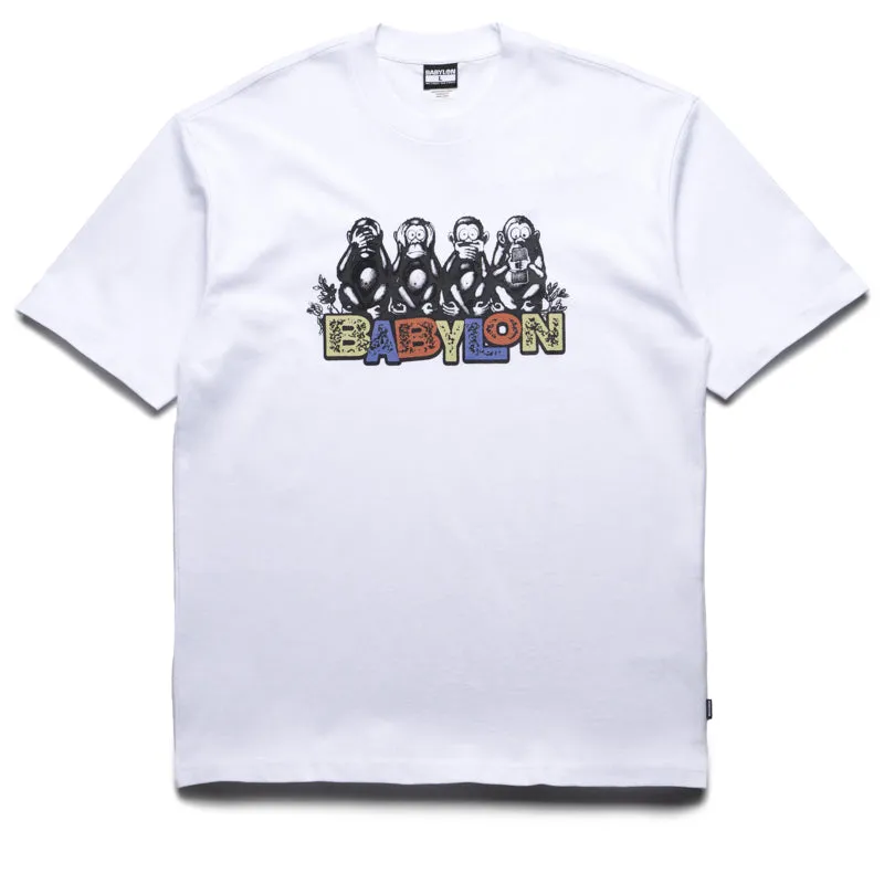 In-demand Babylon Monkey Business Tee - White