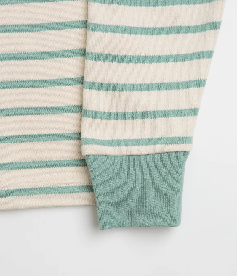 Size medium Parlez Shore YD Stripe Long Sleeve T-Shirt - Sage Shore
