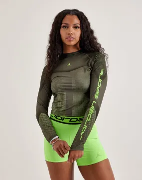 Jordan Sport Dri-FIT Long-Sleeve Top AntiPillingCloth