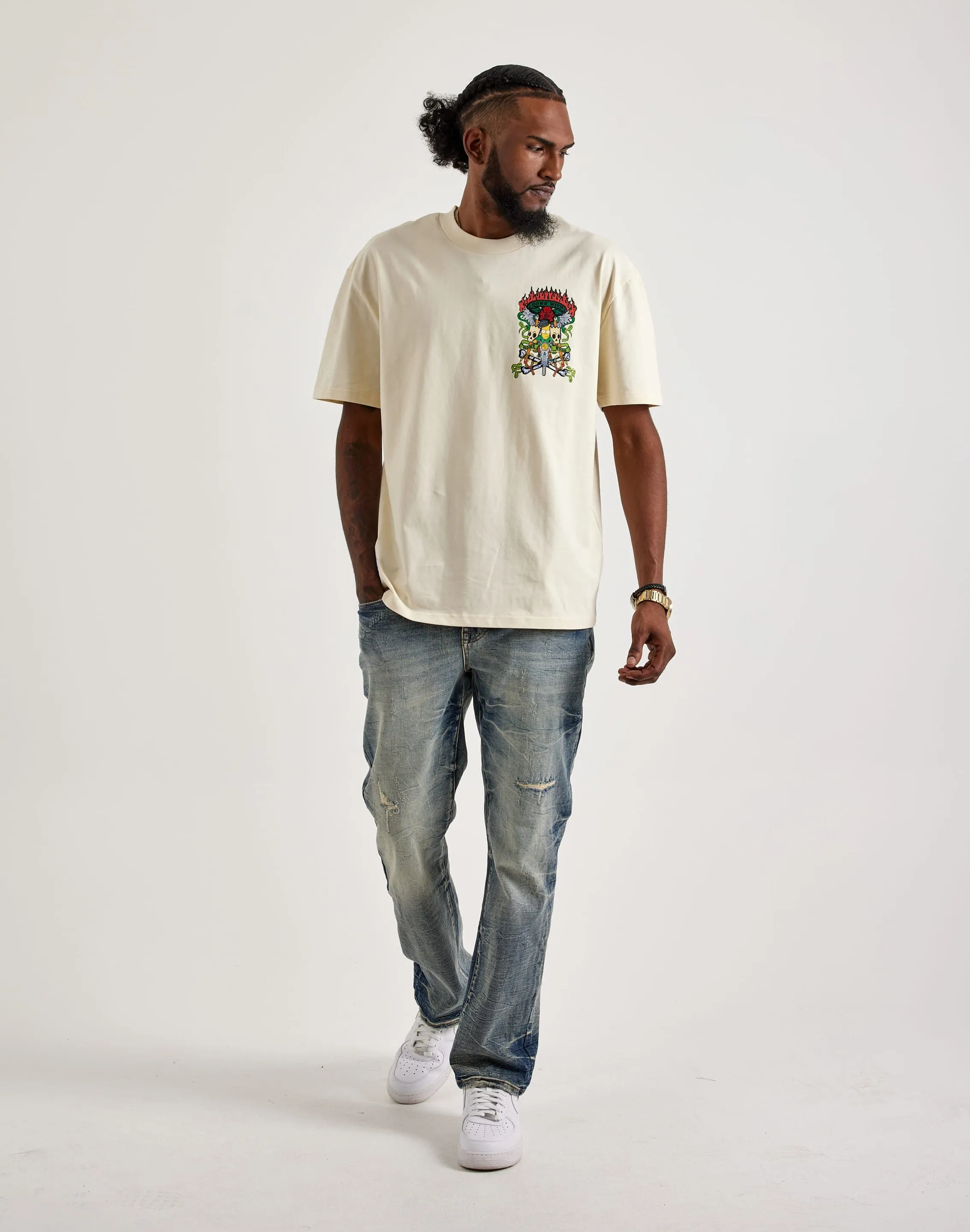 Mom Soft Central Mills The Simpsons Down With Homework Tee