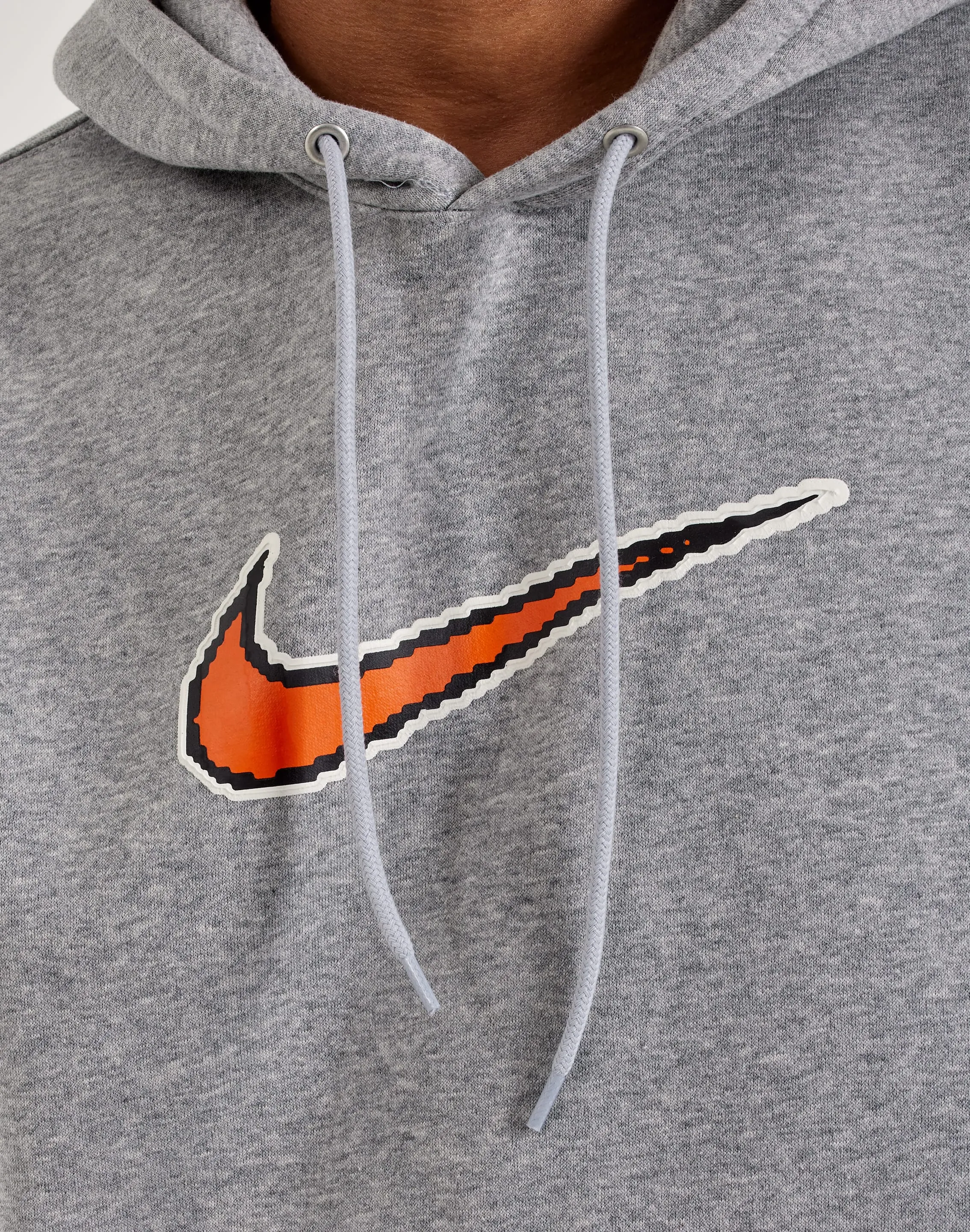 Nike Club Varsity Pullover Fleece Hoodie DurableReinforcedElbow