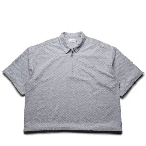 Honor The Gift Textured Knit Qtr Zip - Grey Corporate Retreat Breathable mesh