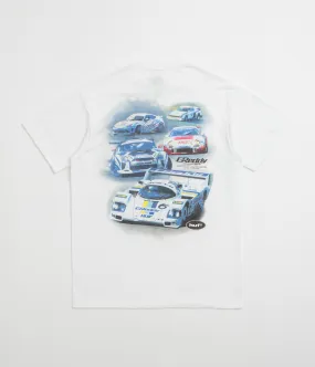 Sunny Day Zip-up HUF Greddy Showcase T-Shirt - White