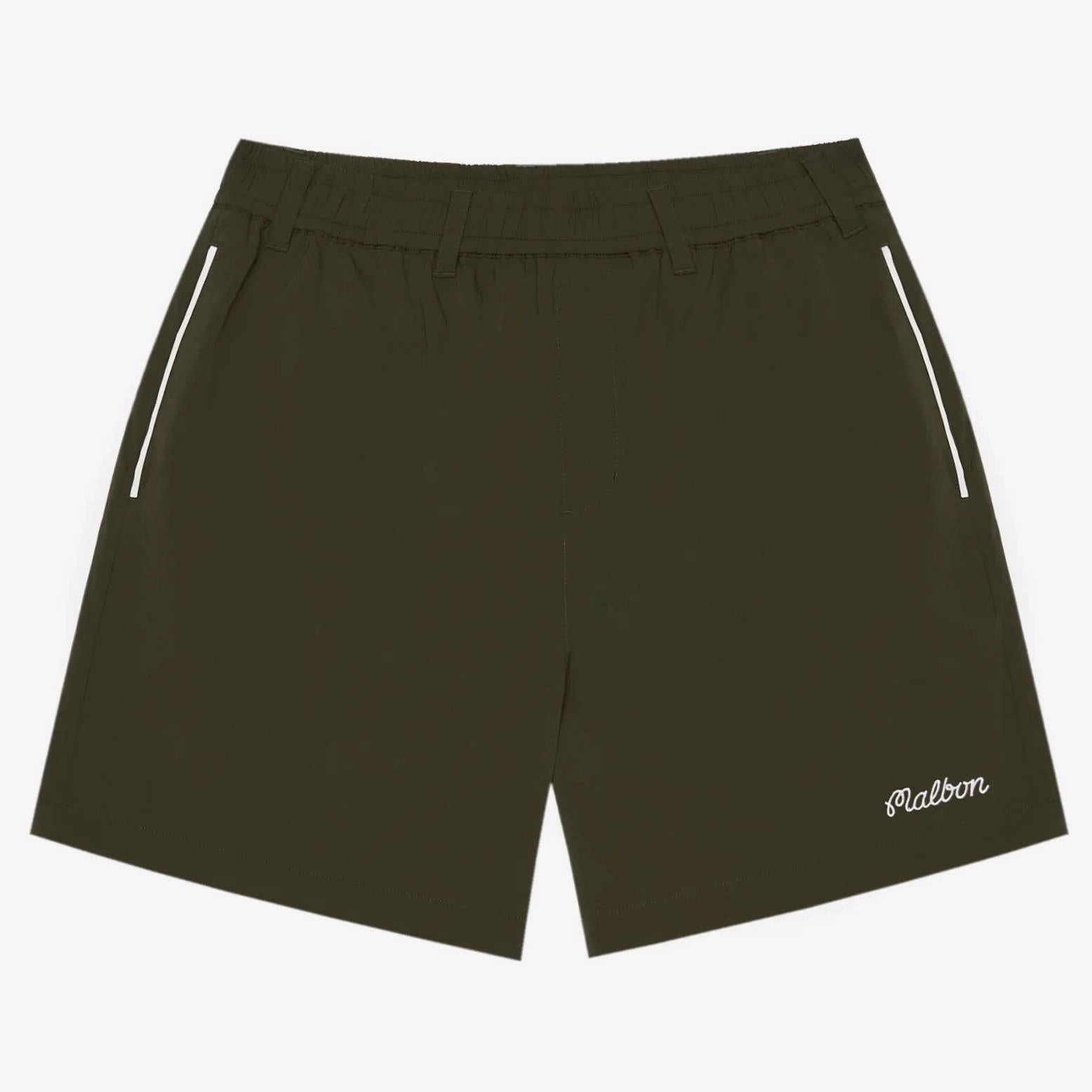 Riva Nylon Shorts Cypress Green maternity option UPF Sun Protection