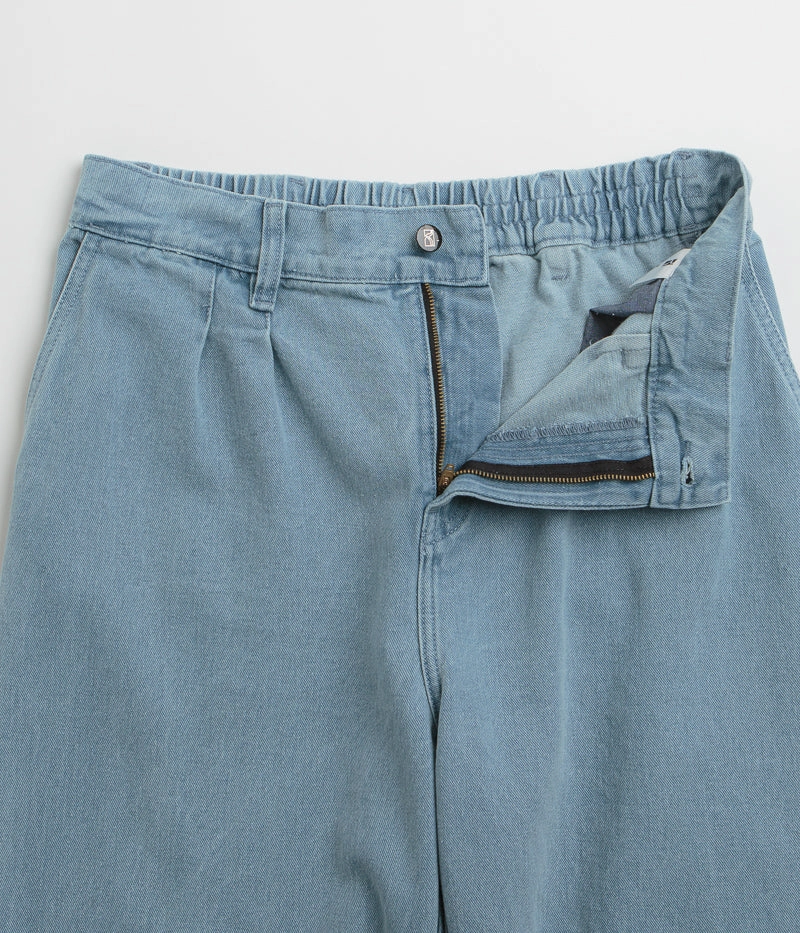 Poetic Collective Denim Balloon Pants - Light Blue Flowy legs Wardrobe Essential