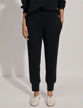 Zoned Airflow Channels Lightweight Performance The Slim Cuff Pant 27.5" - Black