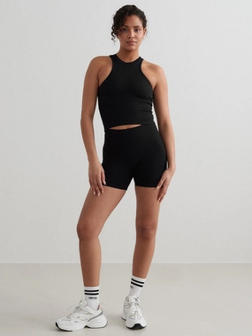 Modern Look Breezy Comfort Black Shape Seamless Hotpants