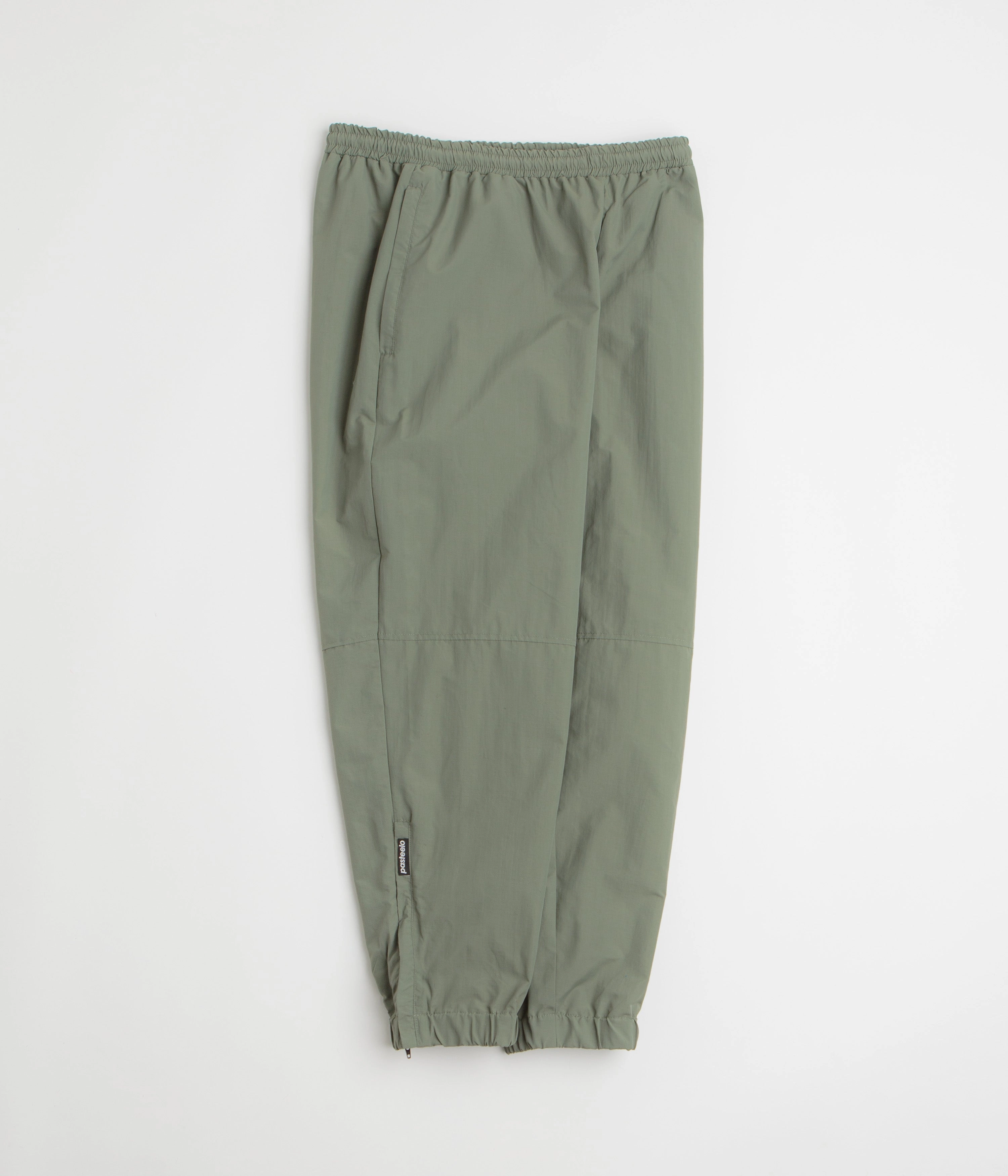 Pasteelo Sports Pants - Olive Hidden pockets
