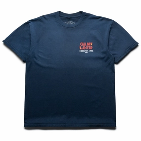 Market x Hot Stuff Call My Lawyer Tee - Washed Blue Prom look