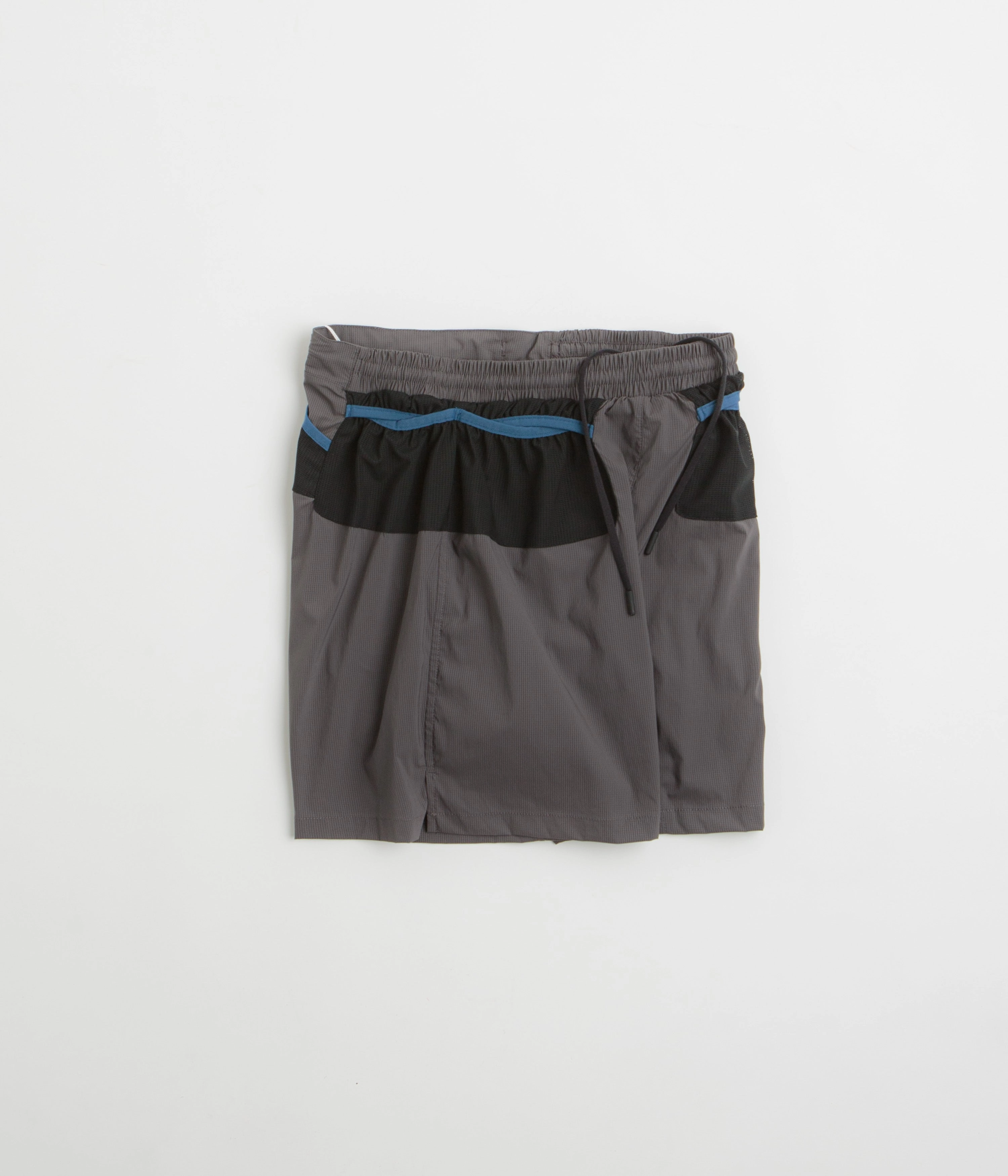 Cayl Nylon Trail Shorts - Grey Petite Fit