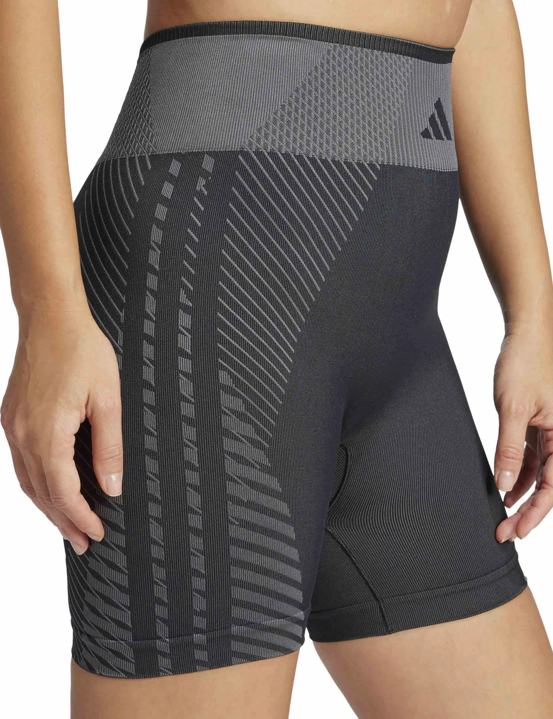 summer shorts Knitted Training 5" Leggings - Black/Grey Six