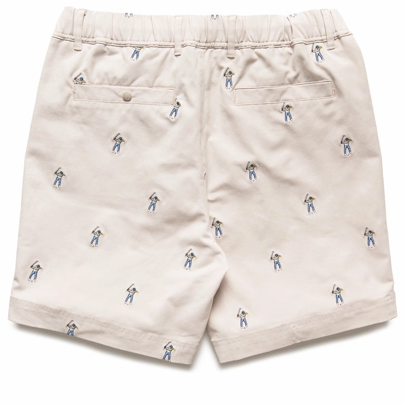Clean Finish Ultimate Ventilation Channels Eastside Golf Embroidered Woven Short - Pumice