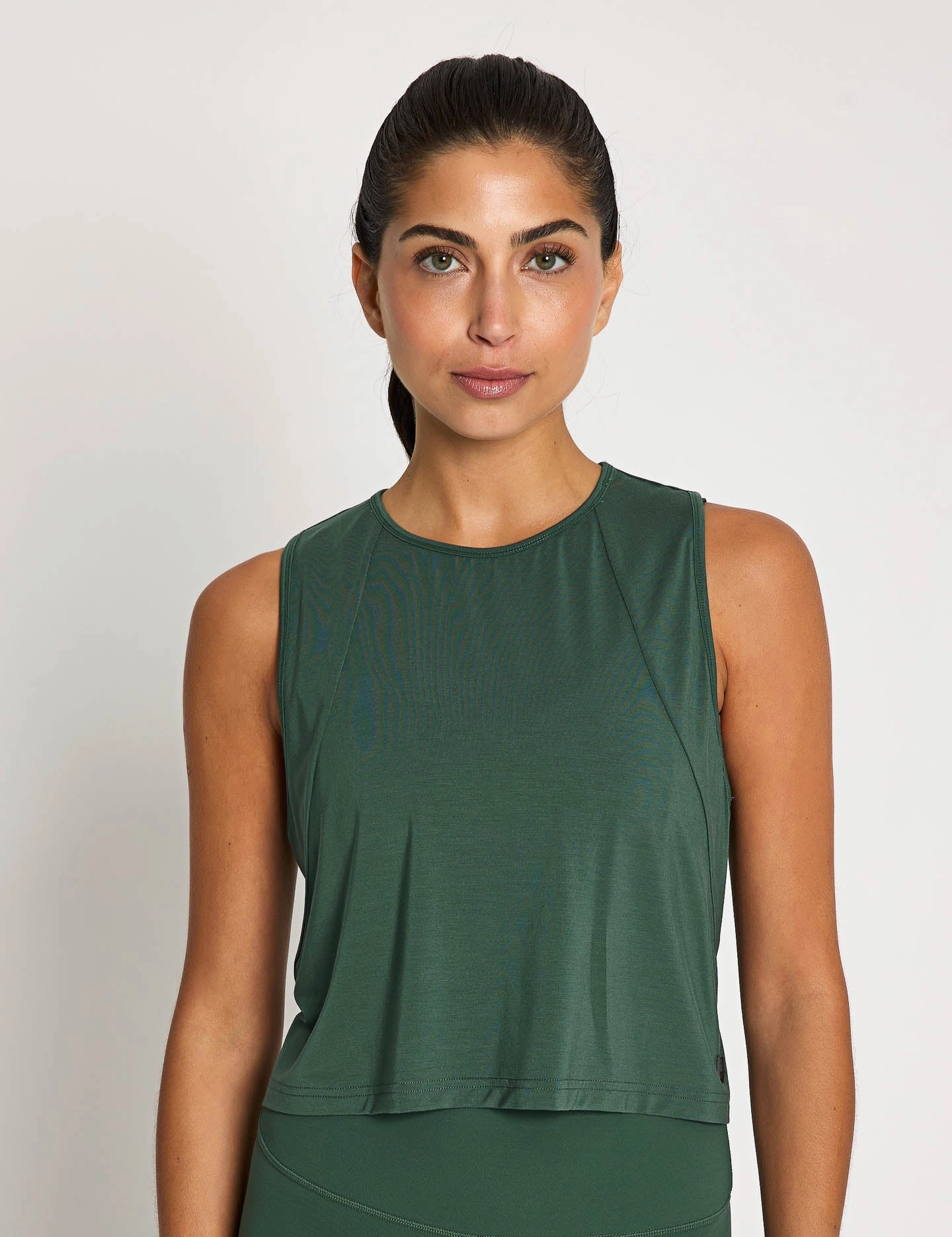 Mia Tank - Deep Green fiber - reinforced body