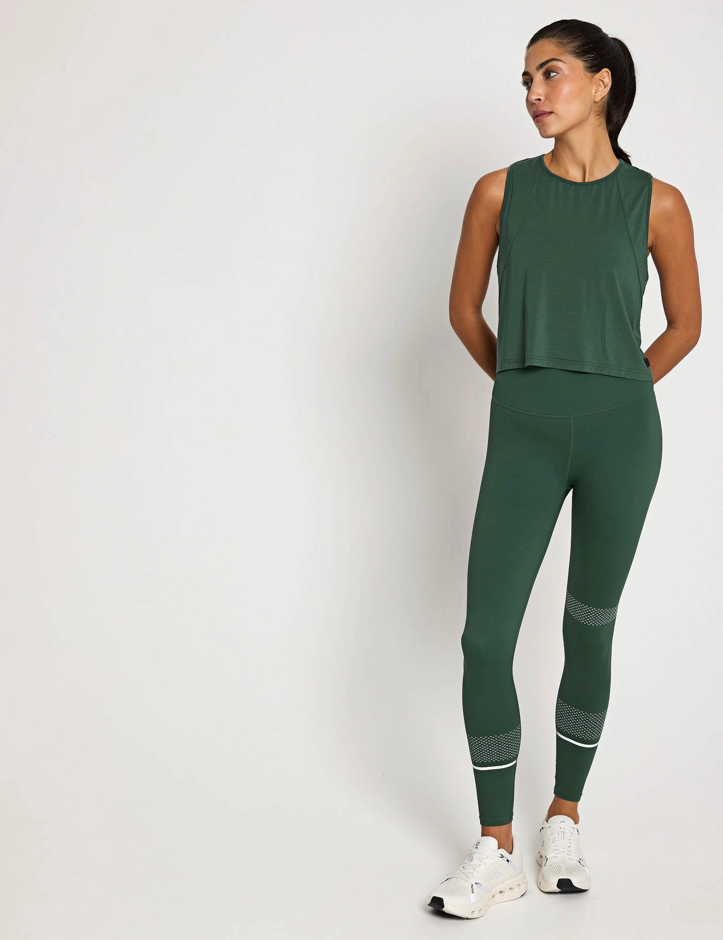 Versatile Style Mia Tank - Deep Green