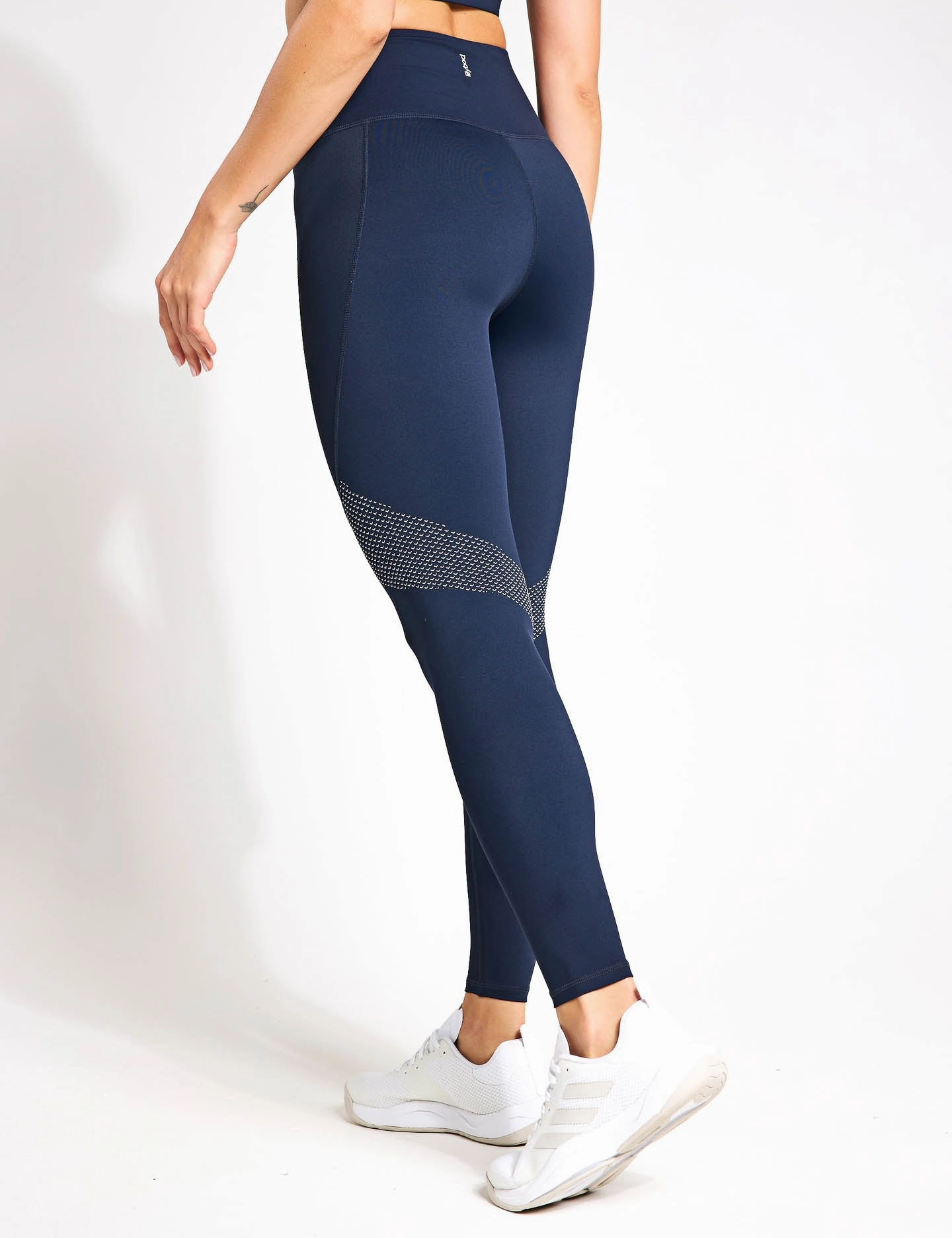 Postpartum Fit Morning Stretch Dynamic Full Length Legging - Sky Captain