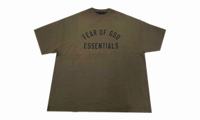 FlatlockSeaming Jersey Crewneck SS Tee "Olive"