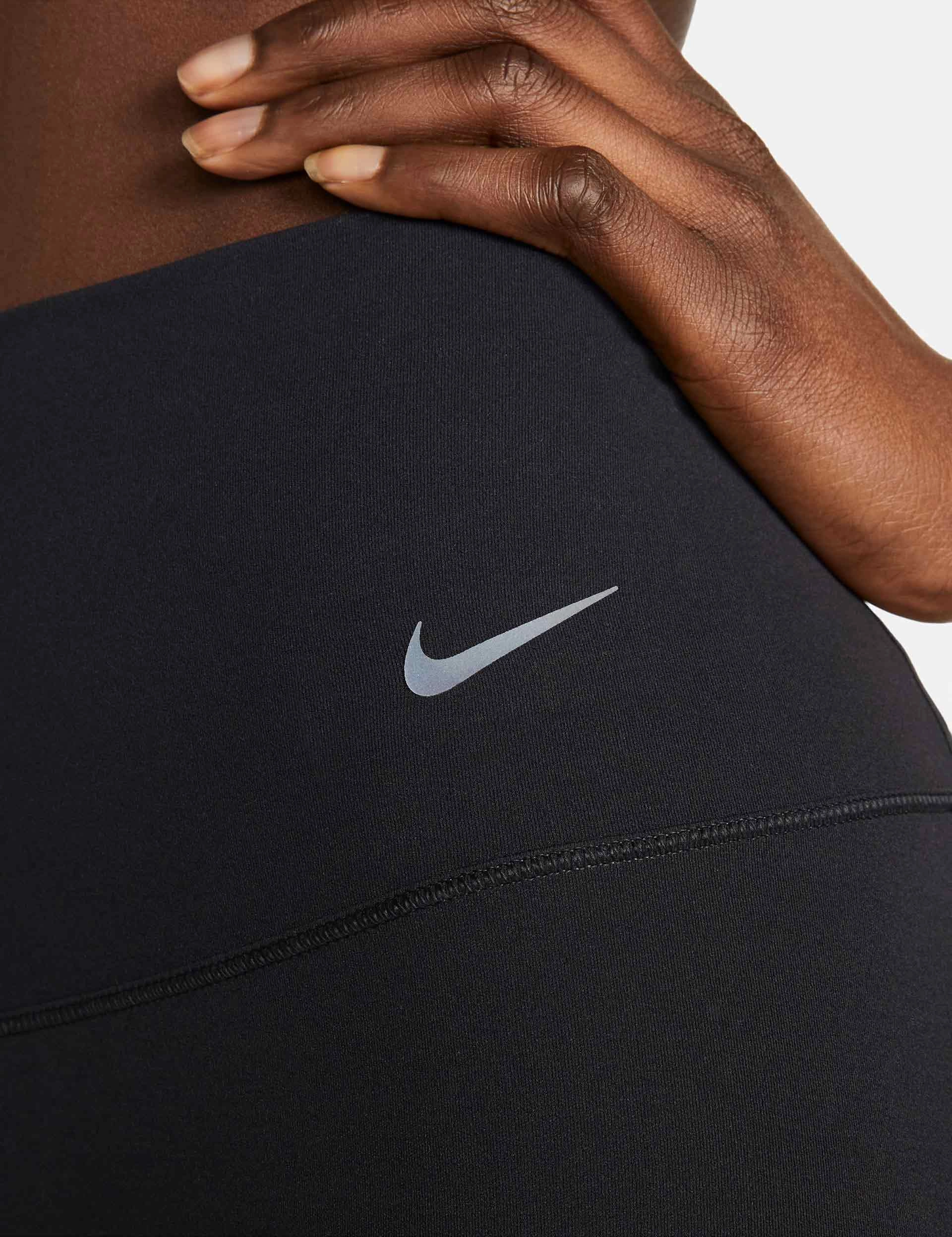 Zenvy High Waisted 7/8 Leggings - Black For Adults City Walk
