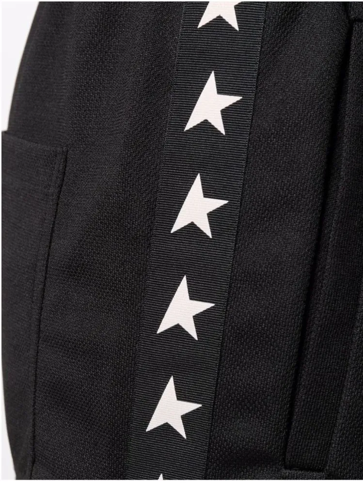 HighDurabilityClothing DoubleStitchReinforcement DORO STAR JOGGING PANTS - BLACK / WHITE