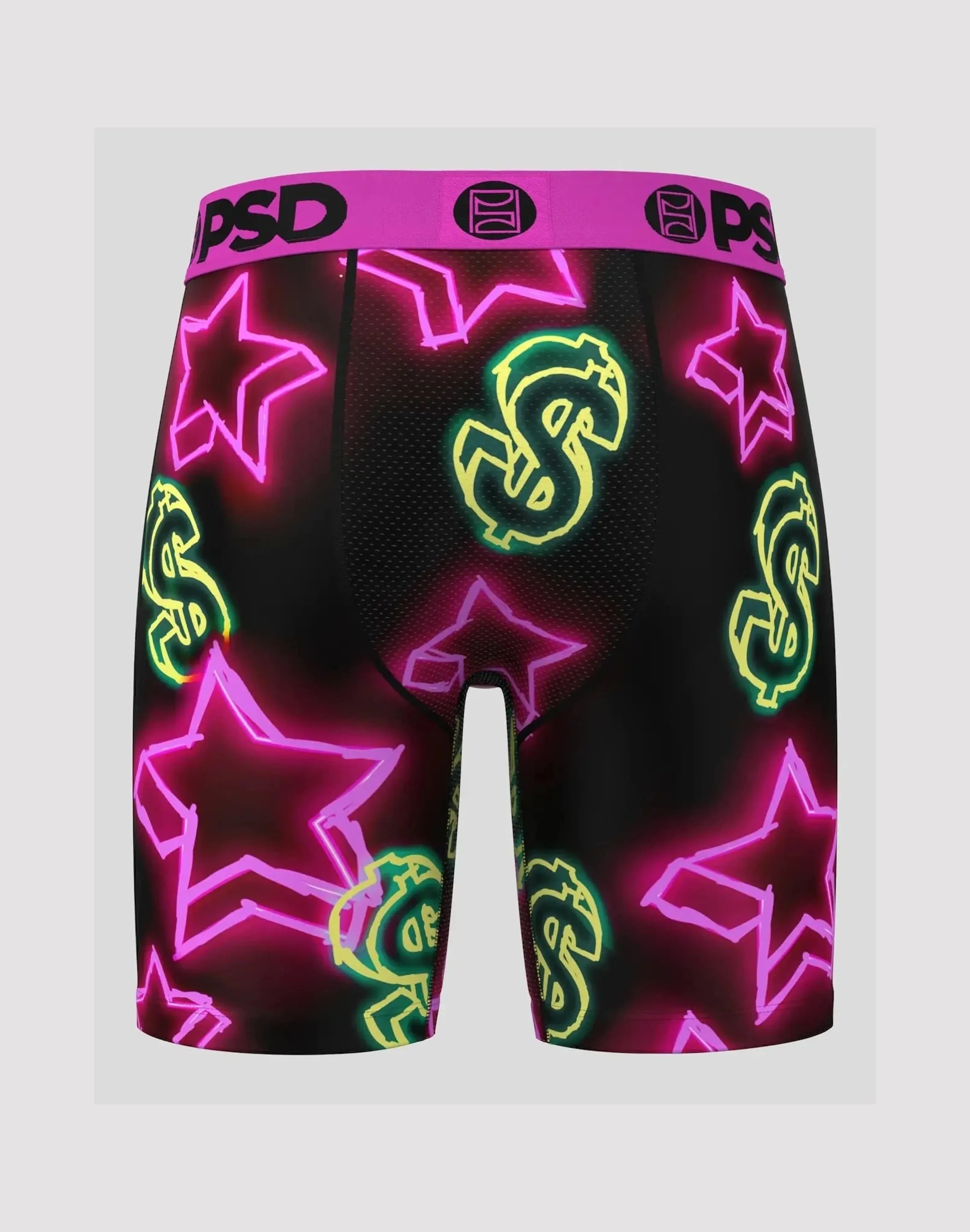 Psd Underwear Warface Star Glow Boxer Briefs Modular Attachment System