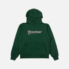 HiddenZipperClosure Linen Soul BIOMETRICS HOODIE - WASHED GREEN