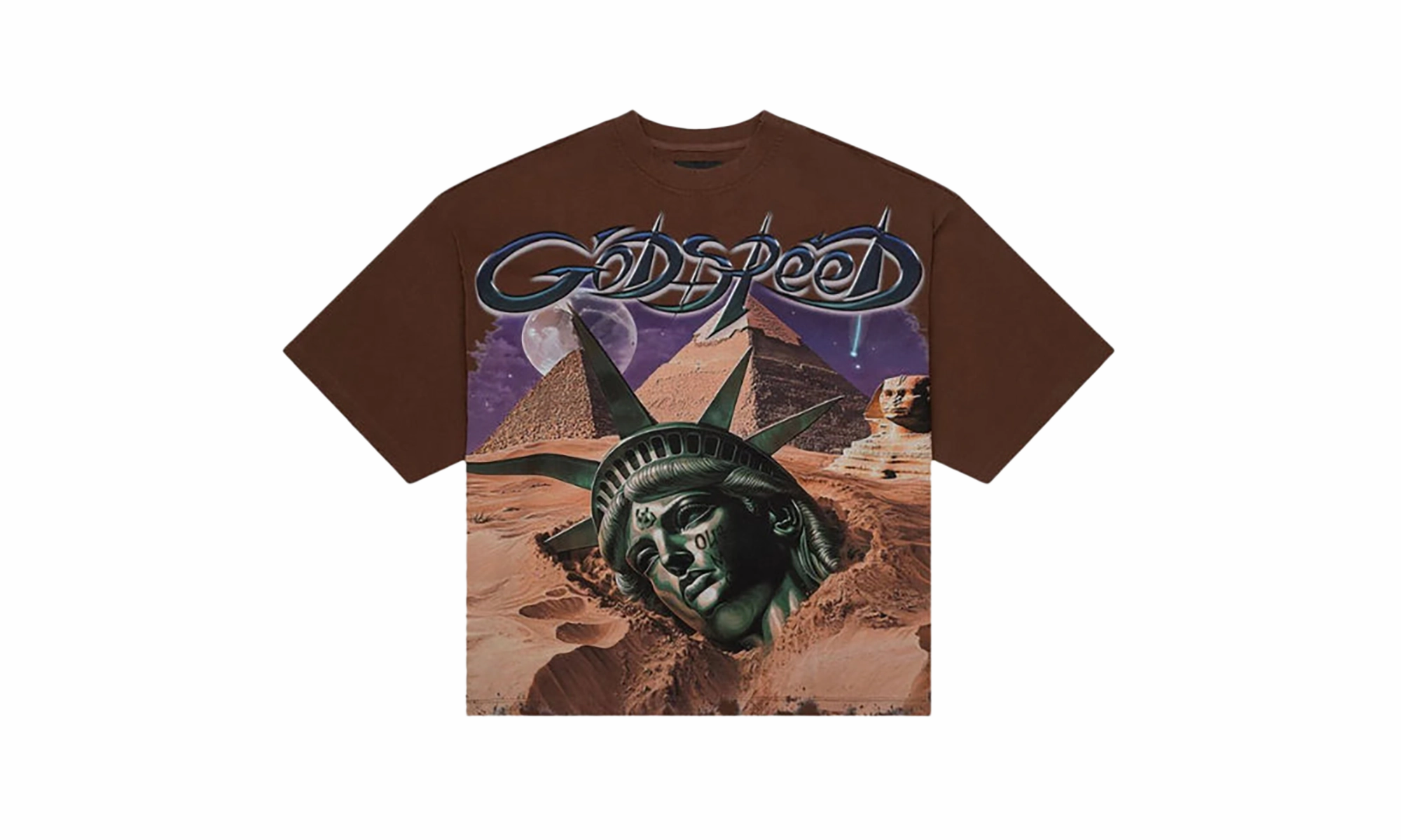 Smile Glow SnagFree Fabric Mother Cairo T-Shirt "Mocha"