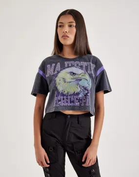 Winter Fit Thick Fiber Majestik Athletics Cropped Tee