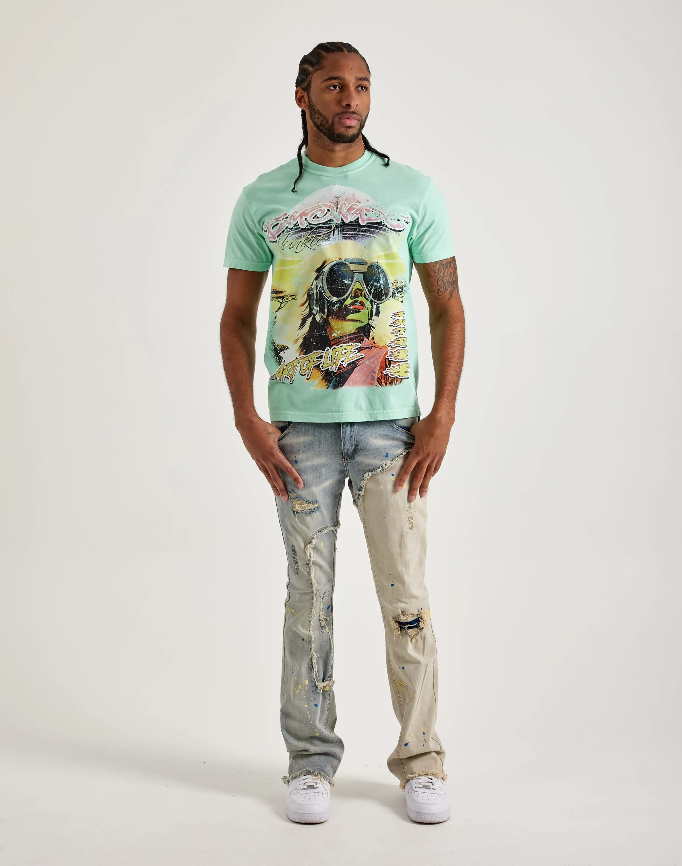 AdjustableWaistband Lemonade Junkie Art Of Life Tee