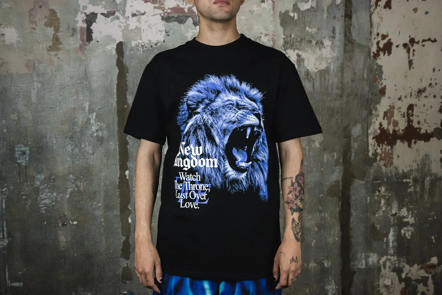 Lust x The Fire Club "New Kingdom" Tee Easycare