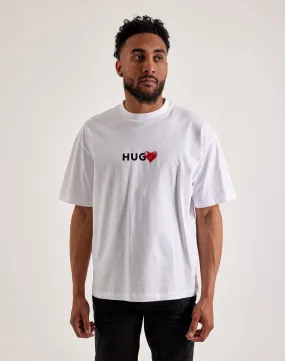 AntiPilling Surface AntiStatic Material Hugo Heart Tee