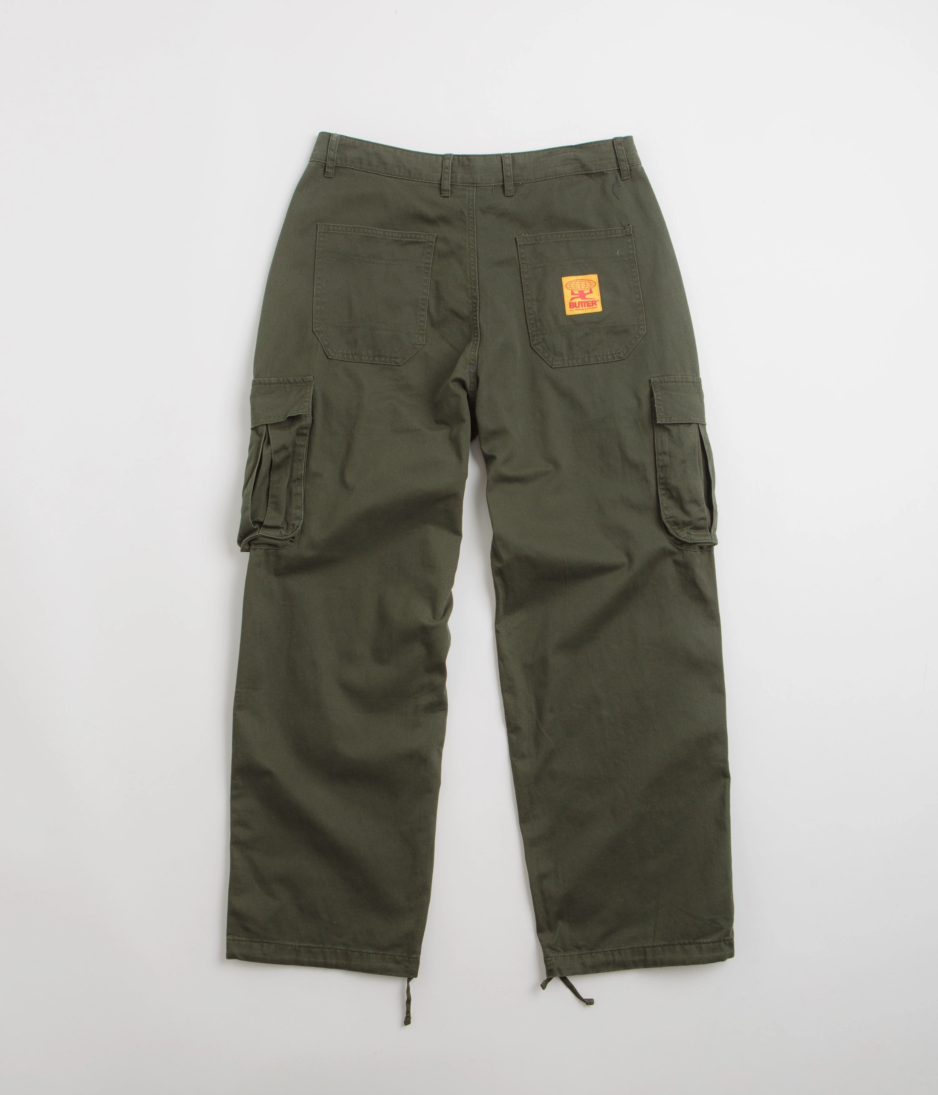 Butter Goods Field Cargo Pants - Forest Green StainResistantFinish
