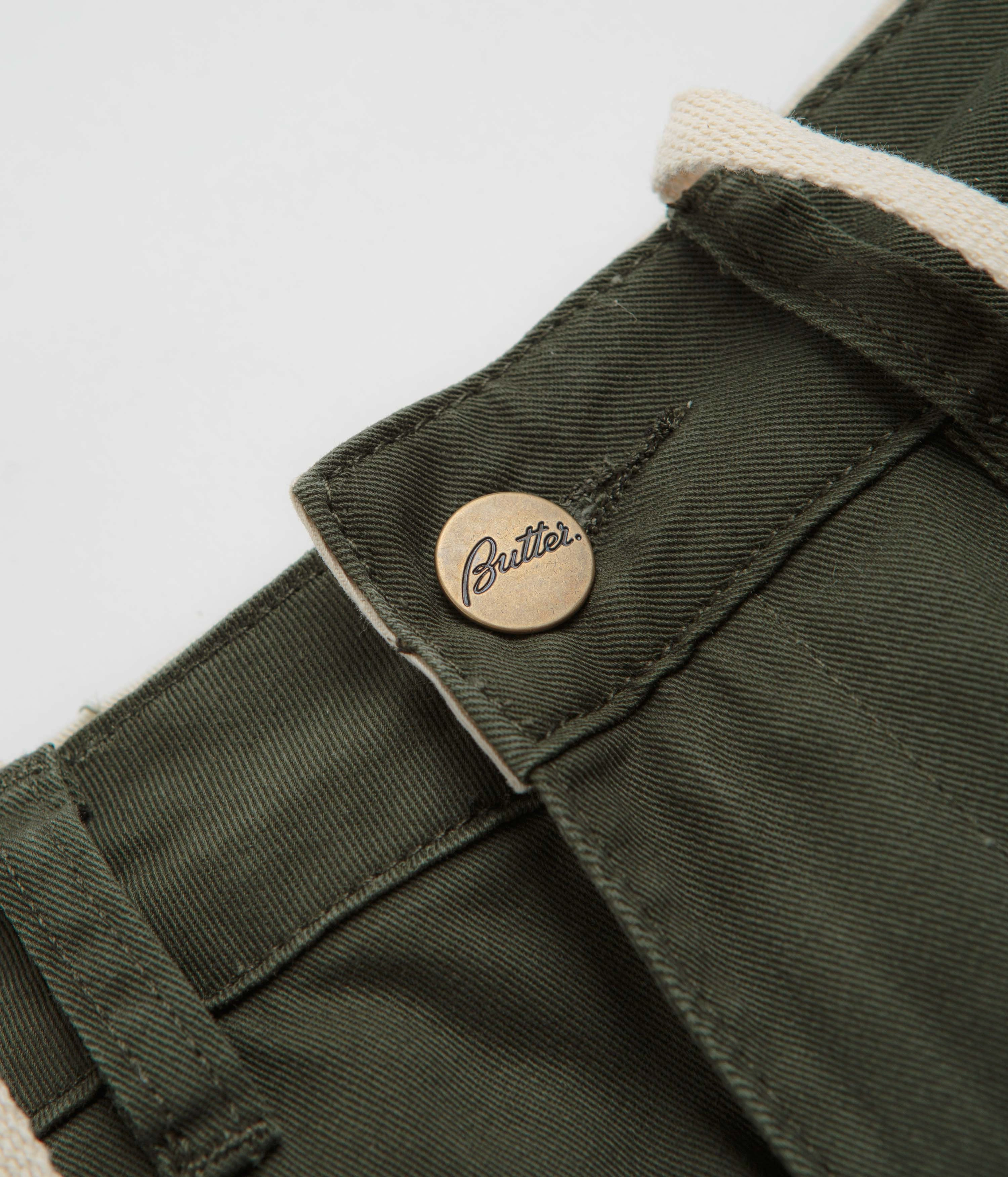Temperature Regulating Butter Goods Field Cargo Pants - Forest Green